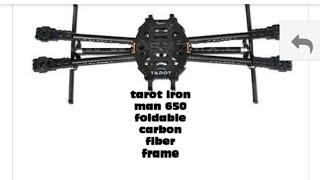 tarot fy650 iron man 650 quadcopter carbon fiber frame