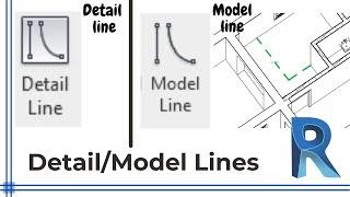 Revit - Difference Between Model and Detail Lines Weekly tip