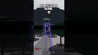 Suiryu can dunk   #roblox #thestrongestbattlegrounds #saitamavsboros #shorts #funny