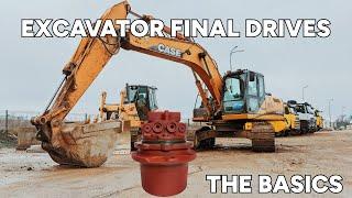 Excavator Final Drive Parts A Basic View - ConEquip 101