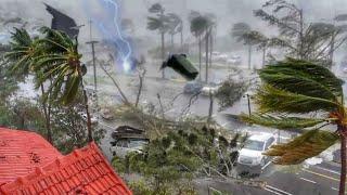 Cyclone Belal horrific footages  Red Alert issued in Ile de la Réunion 