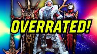 WATCH THIS BEFORE BUILDING 10 OVERRATED LEGENDARY CHAMPIONS  RAID SHADOW LEGENDS