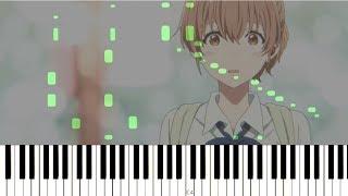 Koe no Katachi  A Silent Voice OST #10 【聲の形】- Lit Synthesia Piano Tutorial + Strings Extended