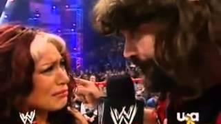 Melina Mick Foley & Vince McMahon Segment