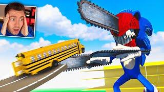 CARROS vs SONIC chainsaw man - Teardown