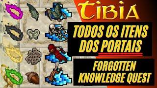 TODOS OS ITENS DOS PORTAIS - FORGOTTEN KNOWLEDGE QUEST