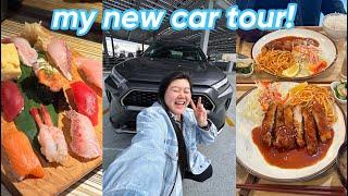 sushi date night  new car tour  + lunar new year event 