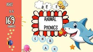 Animal Phonics Worksheet for Preschool Spelling Writing Reading