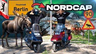 3.000km mit dem Roller Von Berlin bis zum Nordkap   Komische Tierbegegnung #11