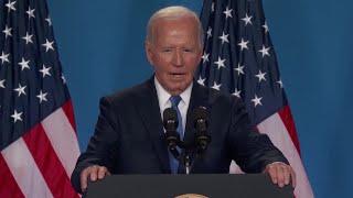 His brain is broken Biden repeatedly says anyway as he loses train of thought