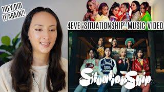 4EVE - Situationship  Official MV REACTION ENGTHAI SUBS