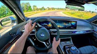 2023 BMW i7 - POV Test Drive Binaural Audio