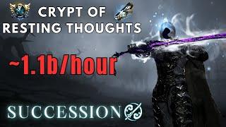 BDO Crypt of Resting Thoughts - 707 GS Succession Dosa PvE  Lv2 14k Trashhour