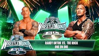 The Rock FINAL BOSS vs. Randy Orton Full Match @ WrestleMania 40  WWE 2K24