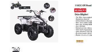 BİM 10 mayıs 2024 skyjet atv 110cc