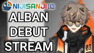 【DEBUT STREAM】HERE TO STEAL YOUR HEART【NIJISANJI EN  Alban Knox】