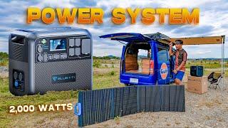 My Ultimate CAMPER VAN Power Source  Bluetti AC200MAX