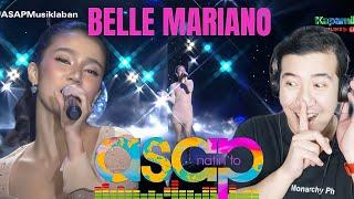 REACTION BELLE MARIANO performs in ASAP NATIN TO  July 07 2024