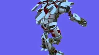 3D Movie Skyfire Jetfire model turnaround