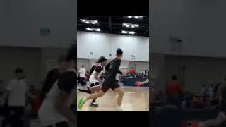 Patrick Rowe at The Stage AAU tournament  - highlight dunks