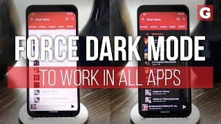 Make Dark Mode Work with All Apps on Android 10 How-to