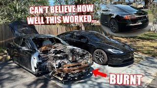 I Bought ANOTHER Tesla To Fix Our Wrecked Plaid