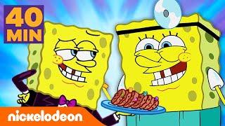 SpongeBob Schwammkopf  SpongeBobs lustigste Jobs 40 MINUTEN lang  Nickelodeon Deutschland