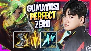 GUMAYUSI PERFECT GAME WITH ZERI - T1 Gumayusi Plays Zeri ADC vs Smolder  Season 2024