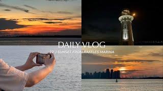 VLOG  BEST SUNSET VIEW IN SINGAPORE SAY BYE TO SEPTEMBER