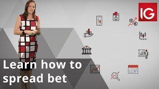 How to spread bet  How to trade with IG