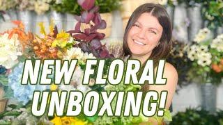 NEW FLORAL UNBOXING