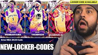 New Pink Diamond Victor Wembanyama is Insane and New Locker Codes are a HOT MESS NBA 2K25 MyTeam