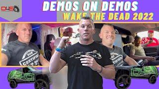 DAVID MOORE FROM PSI CAR AUDIO HAS NO WINDSHIELD WAKE THE DEAD 2022 DEMOS