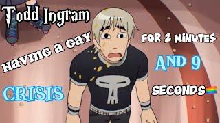 Todd Ingram having a gay crisis for 2 minutes and 9 seconds️‍  Scott Pilgrim Takes Off