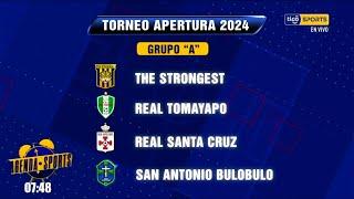 ¿Cómo están conformados  los grupos del TORNEO APERTURA 2024?