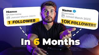 How To Grow From 0 to 10K Followers In 6 months on Twitter X