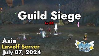 Guild Siege Lv 80 Lawolf Server July 07 2024  Flyff Universe