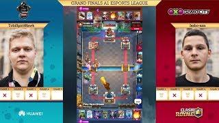 GRAND FINAL TOBI SPIRITHAWK VS ISSHO SAN  CLASH ROYALE A1 ESPORTS LEAGUE AUSTRIA