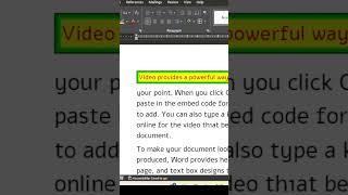 How to use format painter in Microsoft Word? #shorts  #youtubevideo