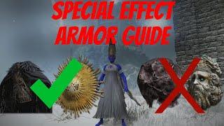 BEST ARMOR WITH SPECIAL EFFECTS Guide TO Special Effect Armor- ELDEN RING