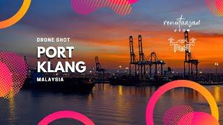 Cinematic City Drone Shots - Port Klang Malaysia