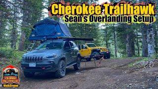 Perfect SUV Overland Setup  Jeep Cherokee Trailhawk Camping
