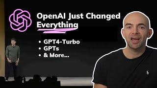 Huge OpenAI News GPT Vision API GPT-4 Turbo 128K GPTs