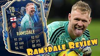 FIFA 23  RAMSDALE TEAM OF THE SEASON PLAYER REVIEW  BEST KEEPER IN THE PL? 