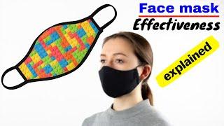 Know Face Mask Effectiveness before it is late  Face mask effectiveness explained  Best Face mask