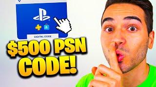 How to Get FREE PSN Codes SECRET TRICK