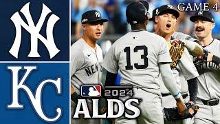 New York Yankees @ Kansas City Royals  ALDS Game 4 Highlights