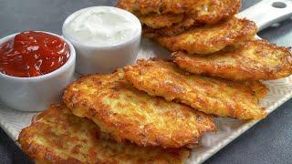 HOMEMADE HASH BROWNS – Extra Crunchy & Easy. Making hash browns. Recipe by Always Yummy