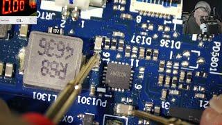 Lenovo Legion 5 no power - 1.8V Power supply repair AMD CPU