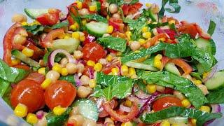 Super healthy and delicious Salad Recipe  salad for weight loss